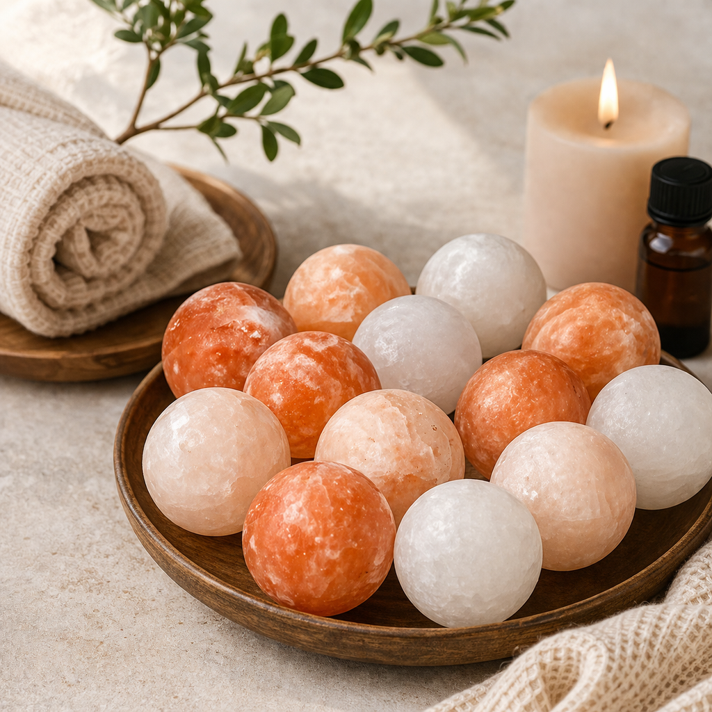 Himalayan Salt Massage Balls (10 Pack) | Personal Care | Wiccan Center