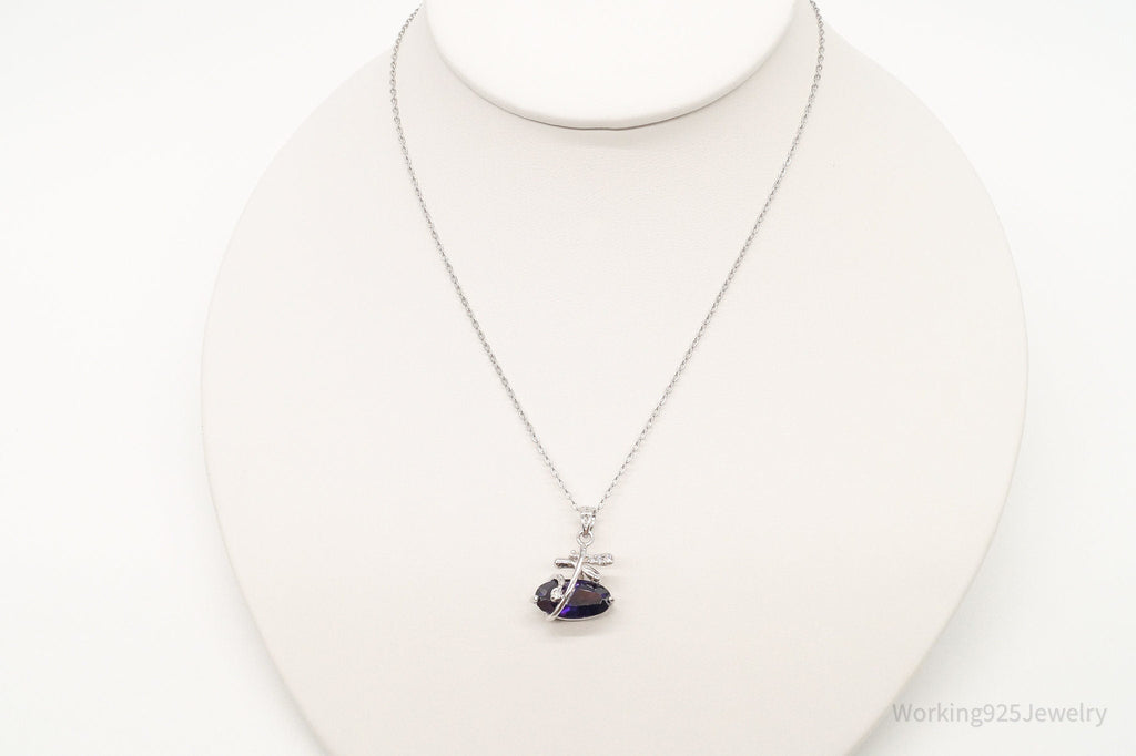 Cubic Zirconia Lab Amethyst Sterling Silver Necklace | Jewelry > Necklaces > Pendants | Wiccan Center