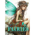 Fairies whimsical Coloring Book for Adults grayscale Vol. 2a: Fairies Coloring Book Grayscale Fairy Grayscale Coloring Book whimsical happy cute sad a - Paperback | Books | Wiccan Center