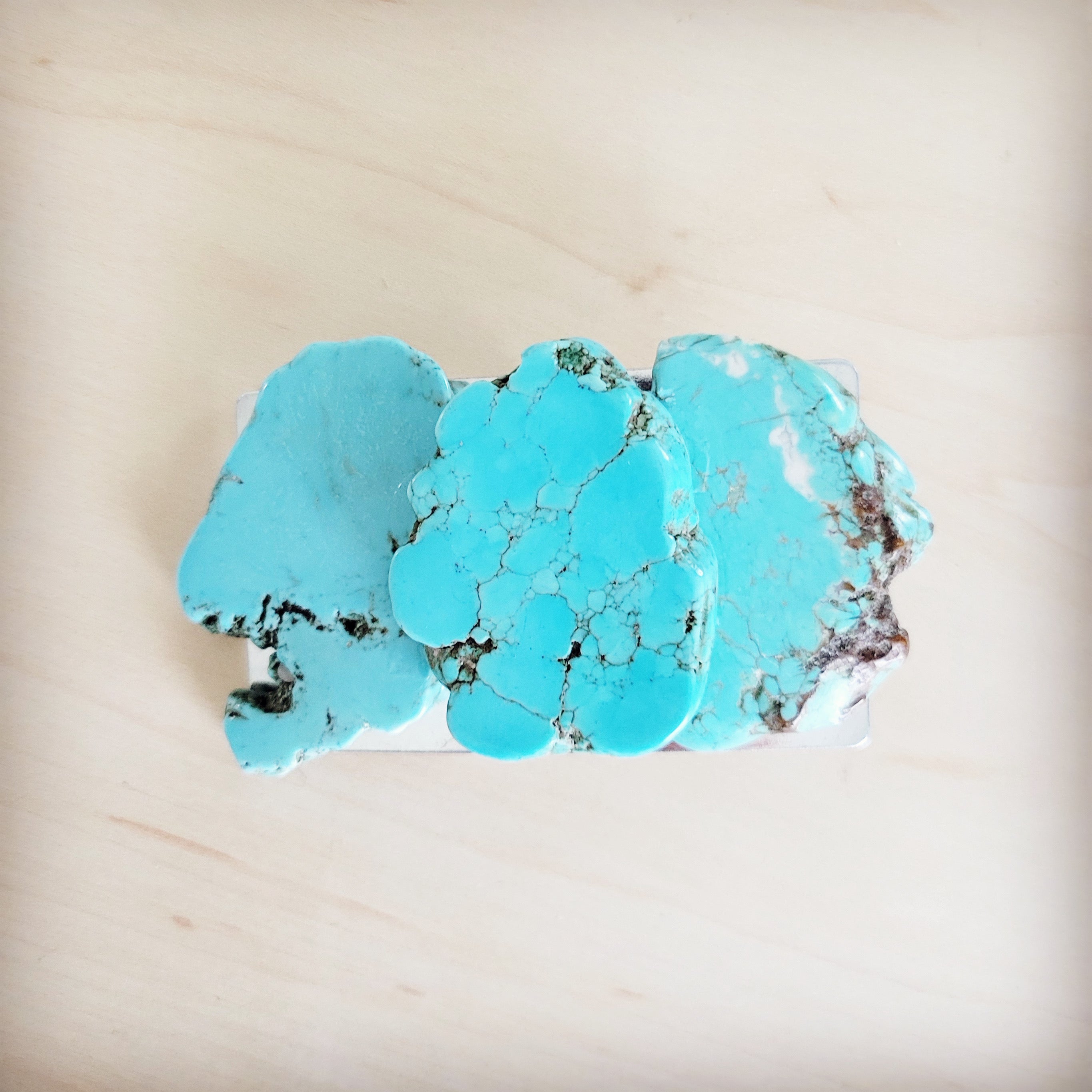 Triple Turquoise Slab Belt Buckle 906s | Belt Buckle | Wiccan Center