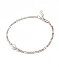 Keshi Pearl Bracelet with Swarovski Clasp