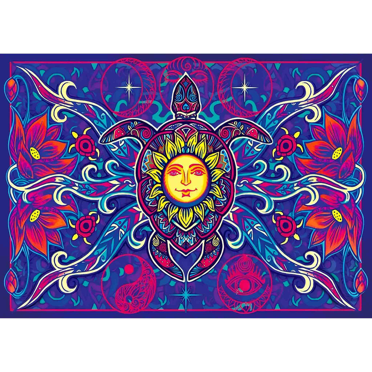 3-D Turtle Tapestry