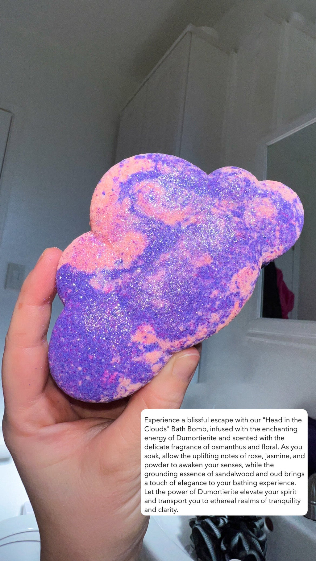 HEAD IN THE CLOUDS | BATH BOMB | Wiccan Center