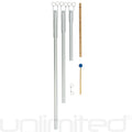 Set of 3 Solfeggio Tuned Healing Chimes