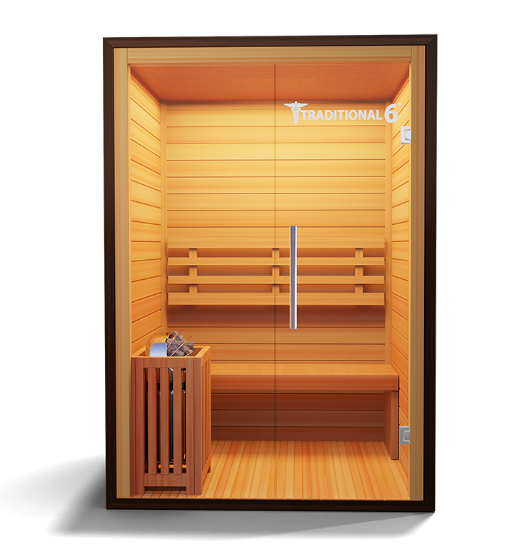 2 Person Home Stream Sauna | Traditional 6™ | Saunas | Wiccan Center