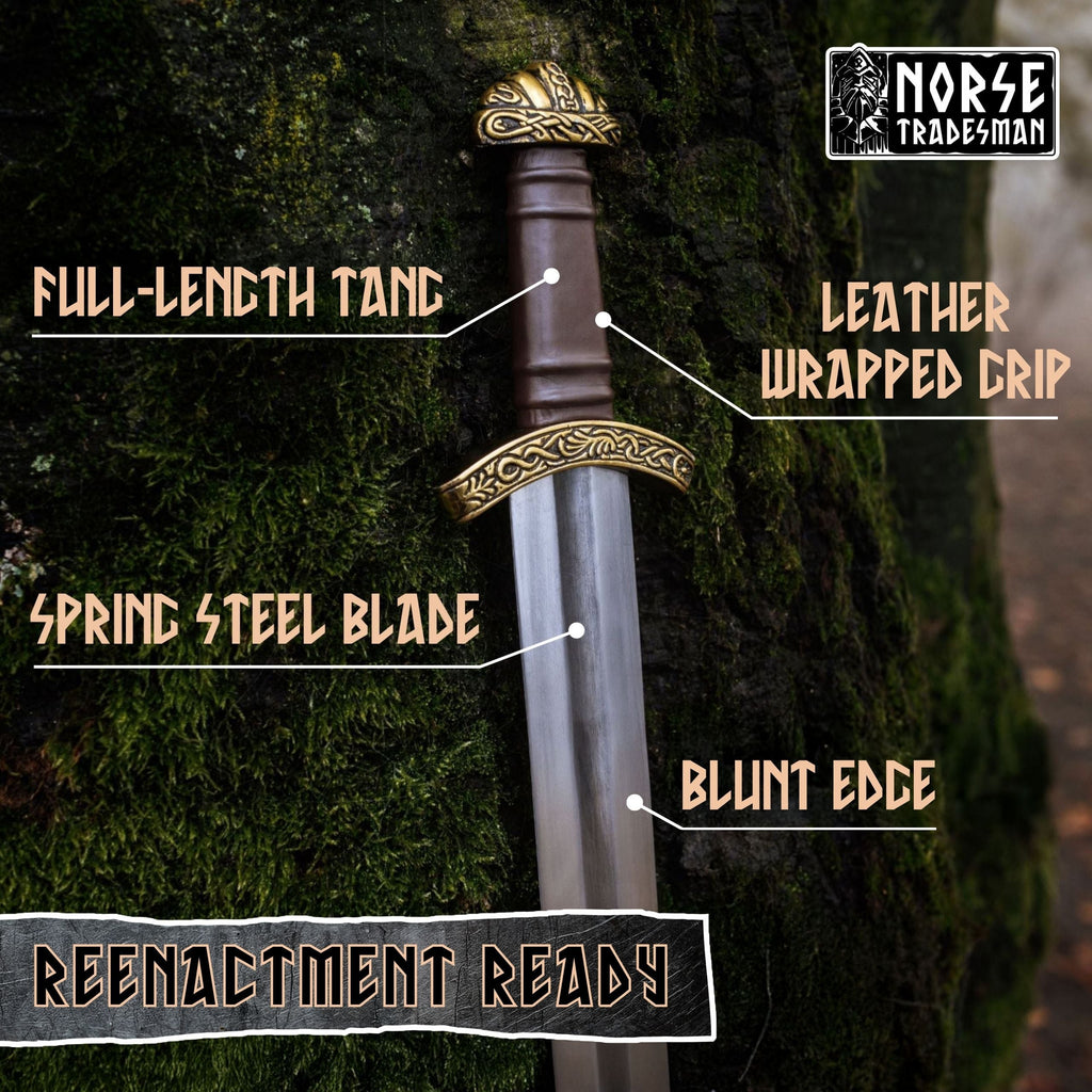 Viking Sword "Eldbroti" – Spring Steel Replica | Armory | Wiccan Center