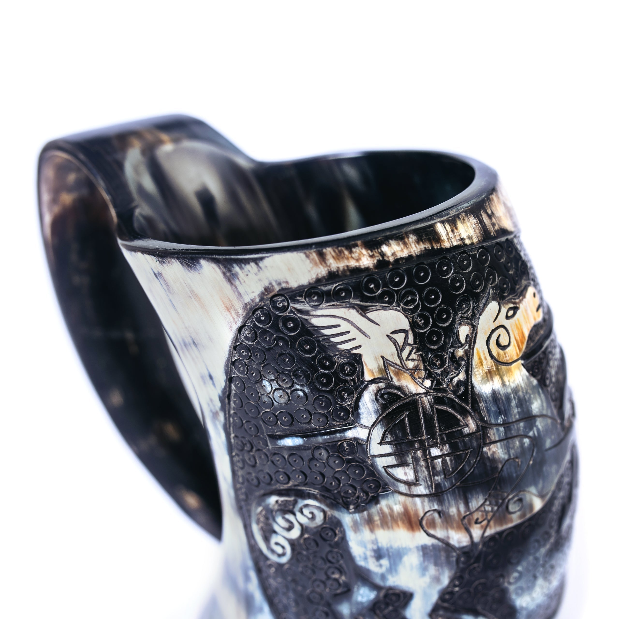 Horn Tankard Mug ( Pick your Polish )