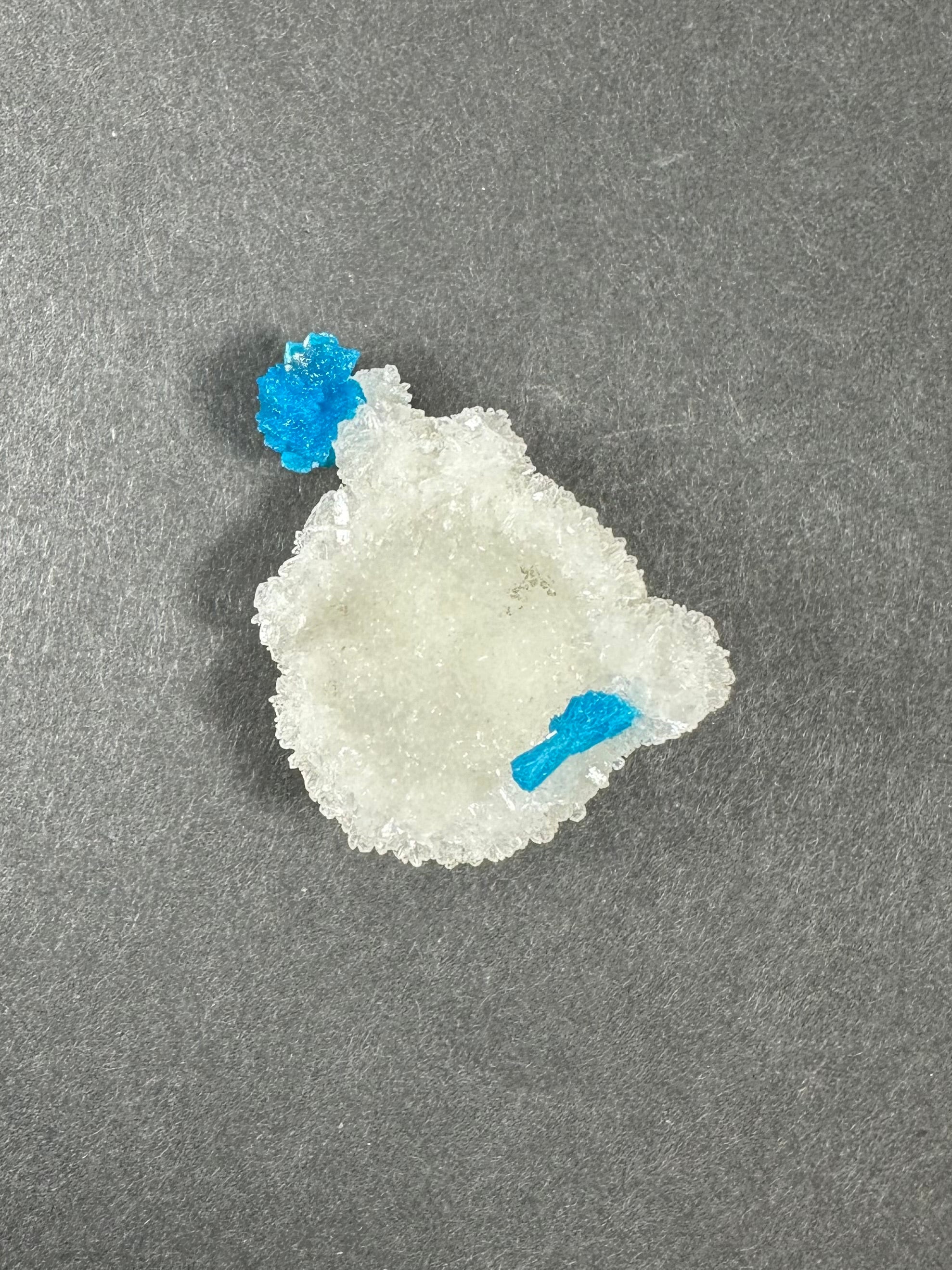 Cavansite Ball 'Floaters' on Stilbite SM from Maharashtra, Pune, India | Minerals | Wiccan Center