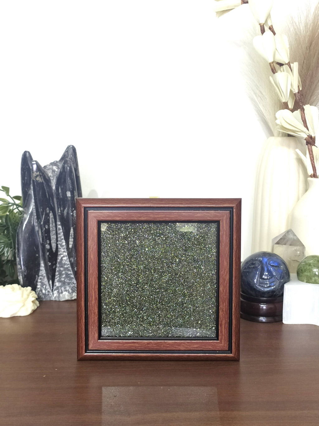 Pyrite Dust Plate, Pyrite Stone, Pyrite Frame, Pyrite Plate