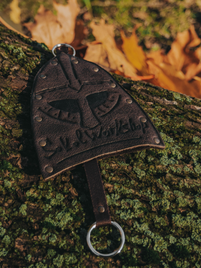 Viking Leather Key Holder | Keychains | Wiccan Center