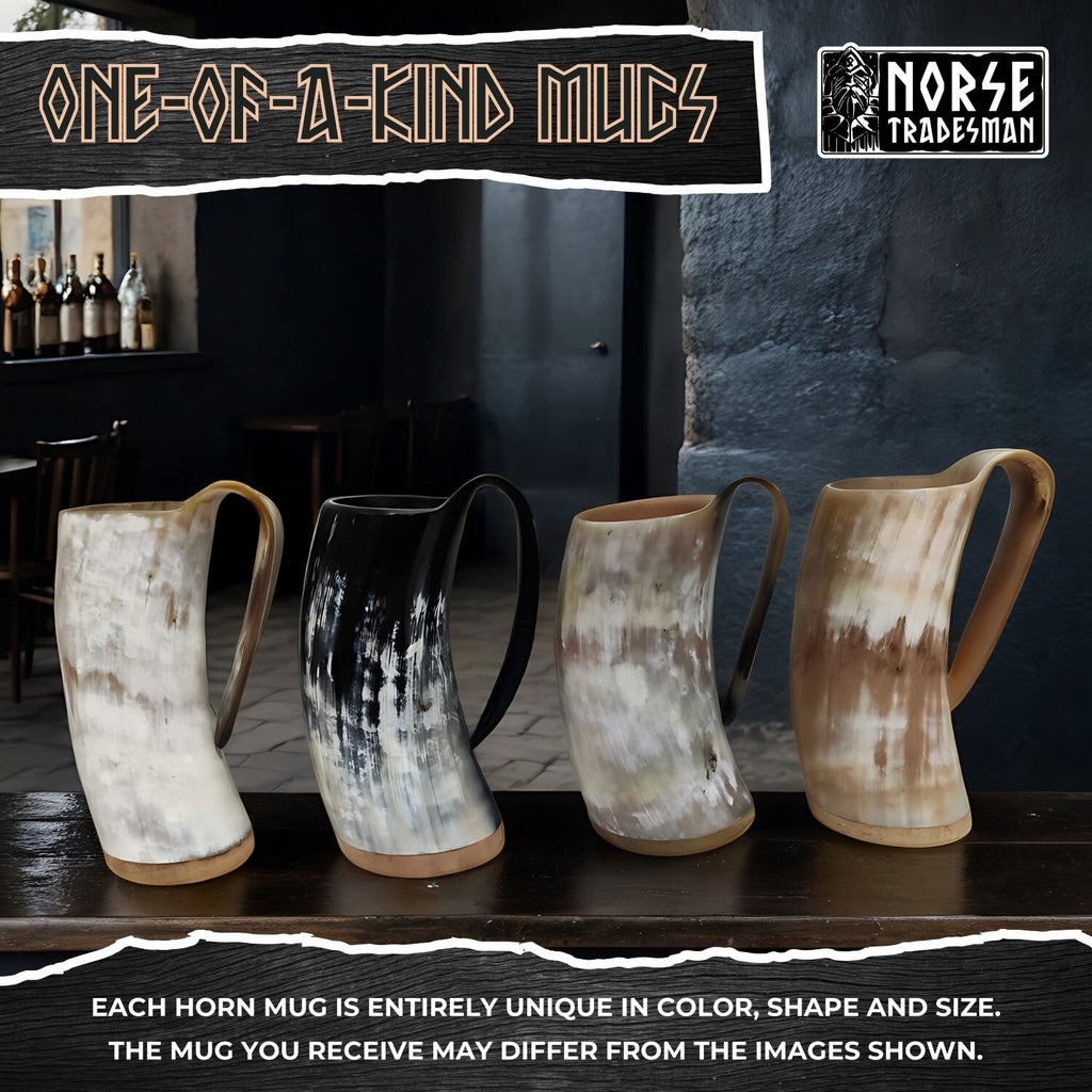Horn Tankard Mug ( Pick your Polish )