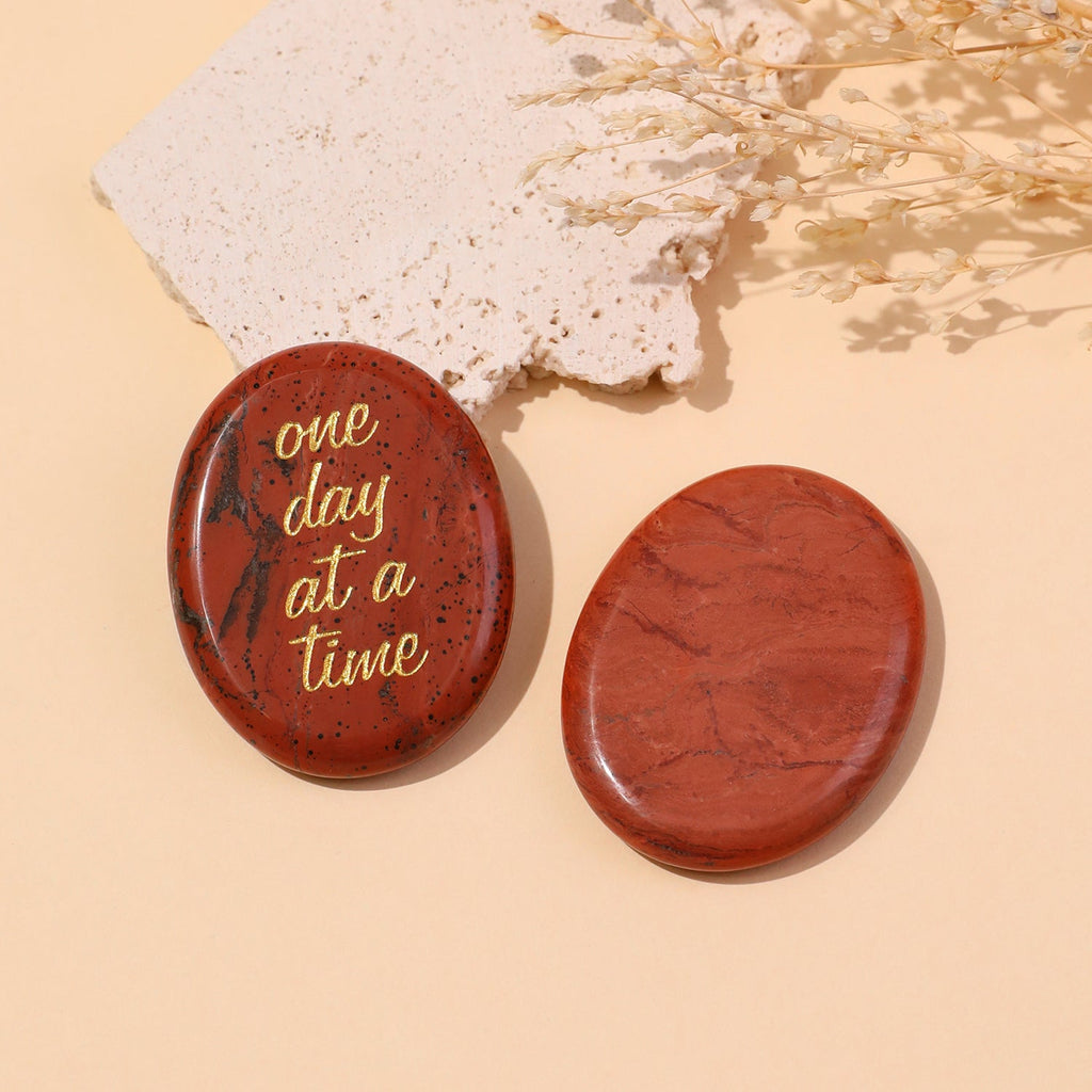 One Day at a Time Pocket Crystal Stone | Crystal Stone | Wiccan Center