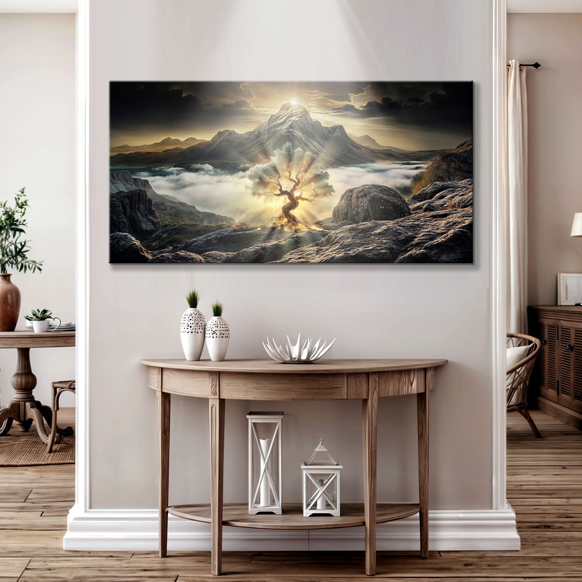 Burning Bush - Faith Wall Art II | Canvas | Wiccan Center
