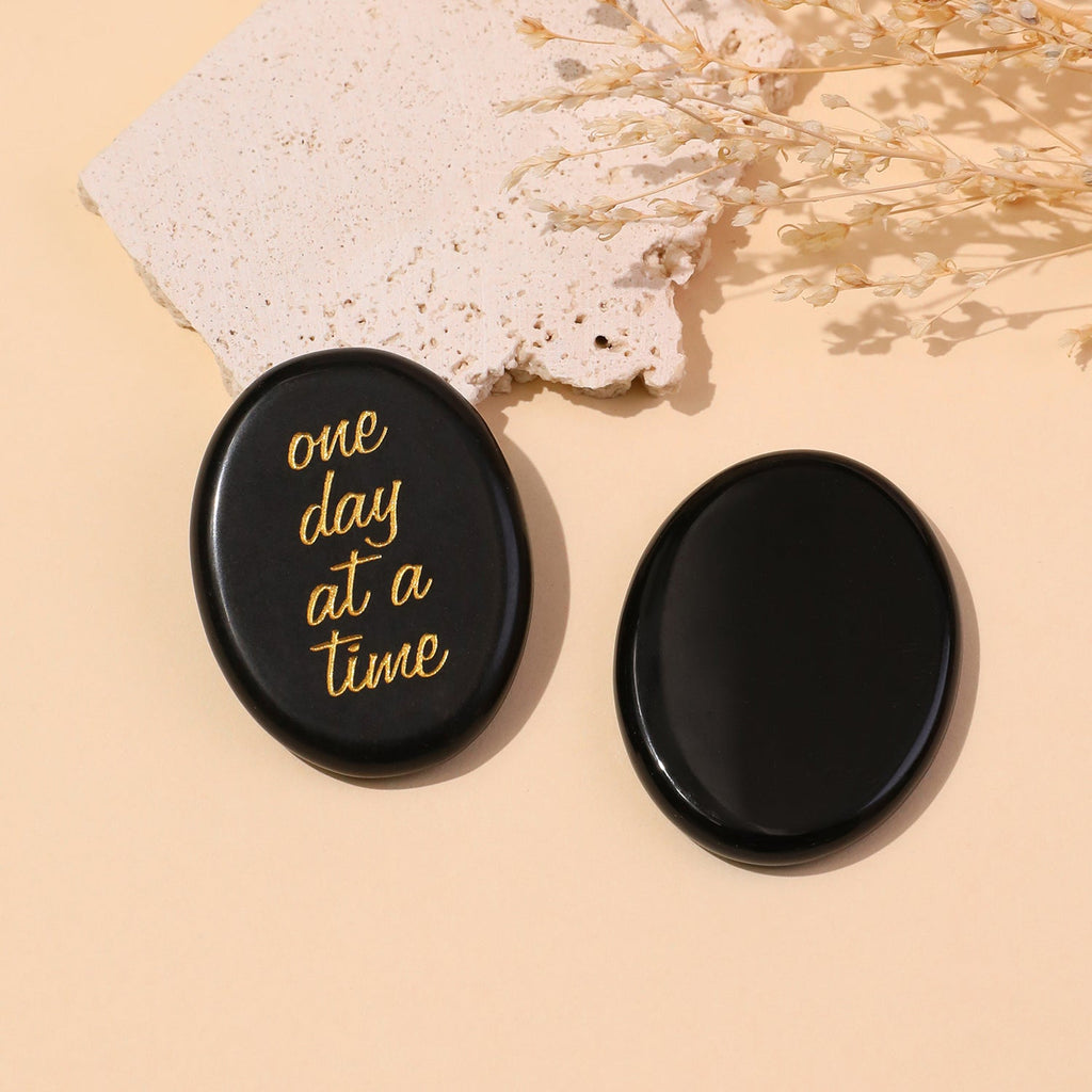 One Day at a Time Pocket Crystal Stone | Crystal Stone | Wiccan Center