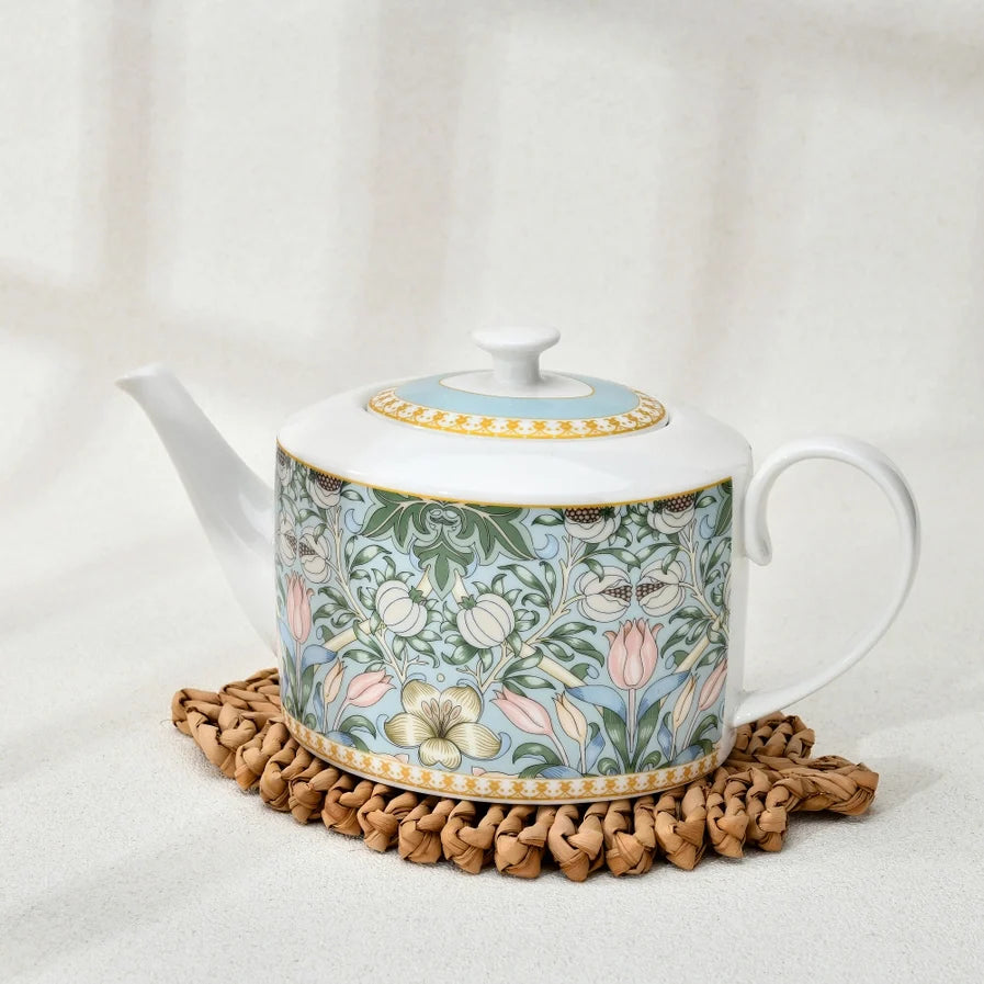 William Morris Garden Fine China Teapot | Gifts | Wiccan Center