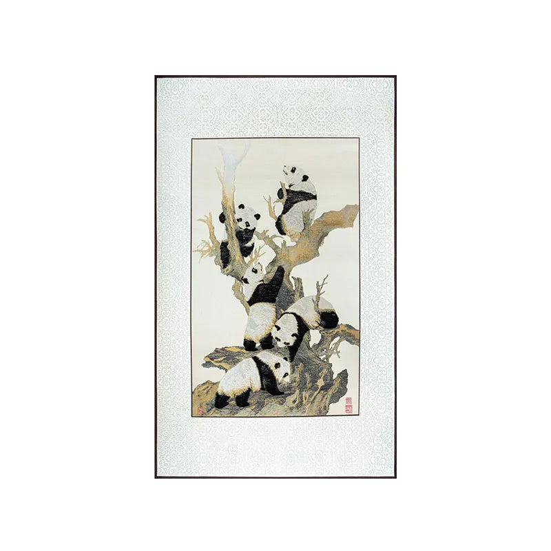 Shu Jiang Jin Yuan Silk Scroll Chinese Style Frame Painting Home Decoration Painting Gift