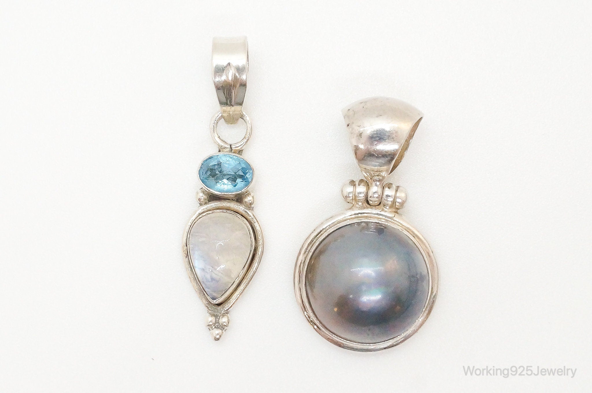 Vintage Multi Gem Sterling Silver Pendants | Jewelry > Necklaces > Pendants | Wiccan Center