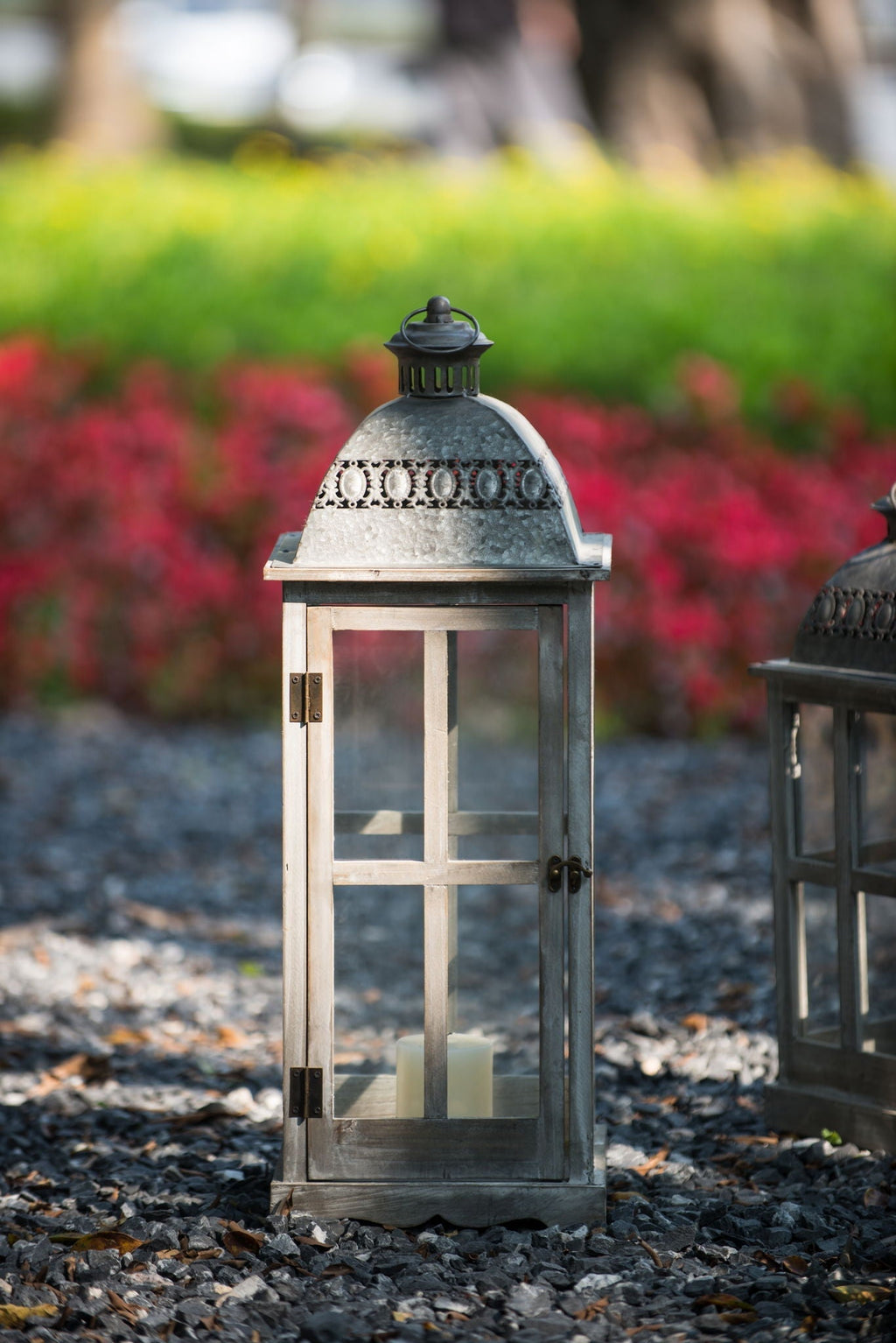 Wooden Candle Lantern Decorative Set for Indoor and Outdoor Use | Lanterns | Wiccan Center