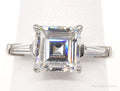Vintage Cubic Zirconia Sterling Silver Ring - Size 7 | Jewelry > Rings | Wiccan Center
