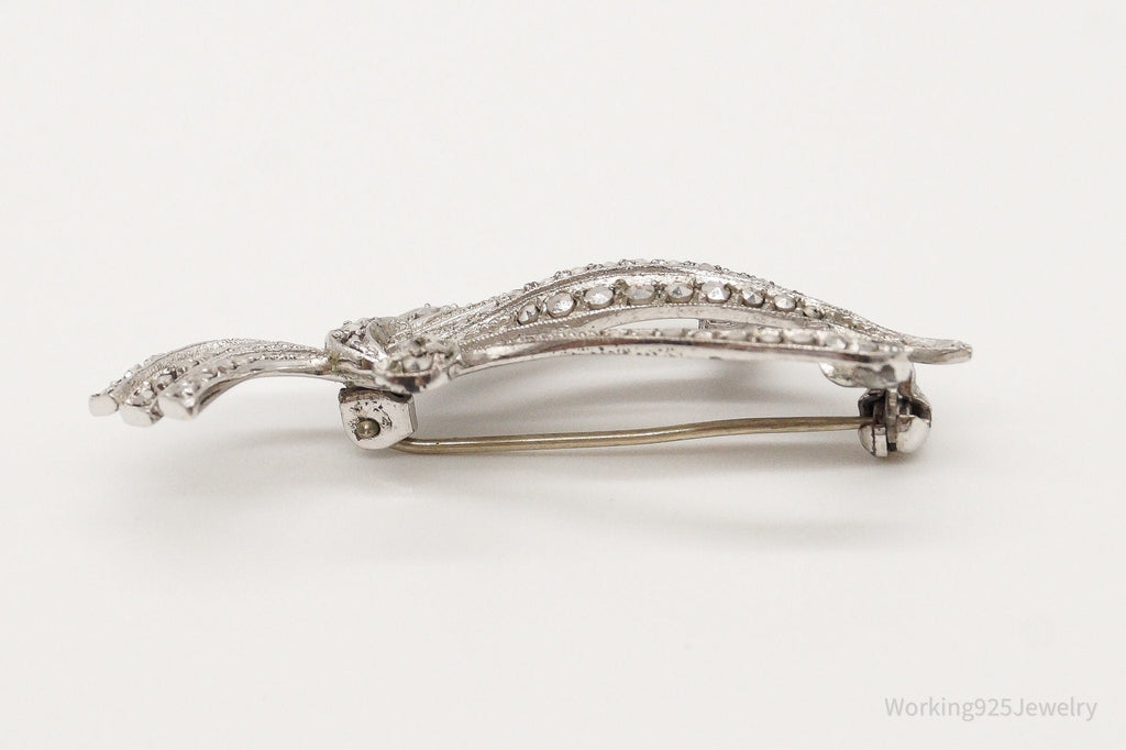 Antique Swedish Hematite 835 Silver Pin Brooch | Jewelry > Brooches, Pins & Clips | Wiccan Center