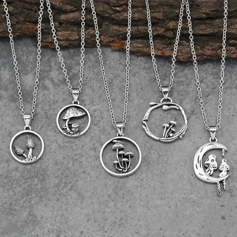 Mushroom - Assorted Necklace | Jewelry-Necklace | Wiccan Center