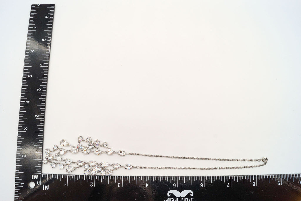 Antique Crystal Sterling Silver Necklace 16" | Jewelry > Necklaces > Pendants | Wiccan Center