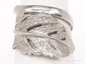Vintage Italian Designer RCI Leaf Feather Sterling Silver Ring - Size 7.5 | Jewelry > Rings | Wiccan Center