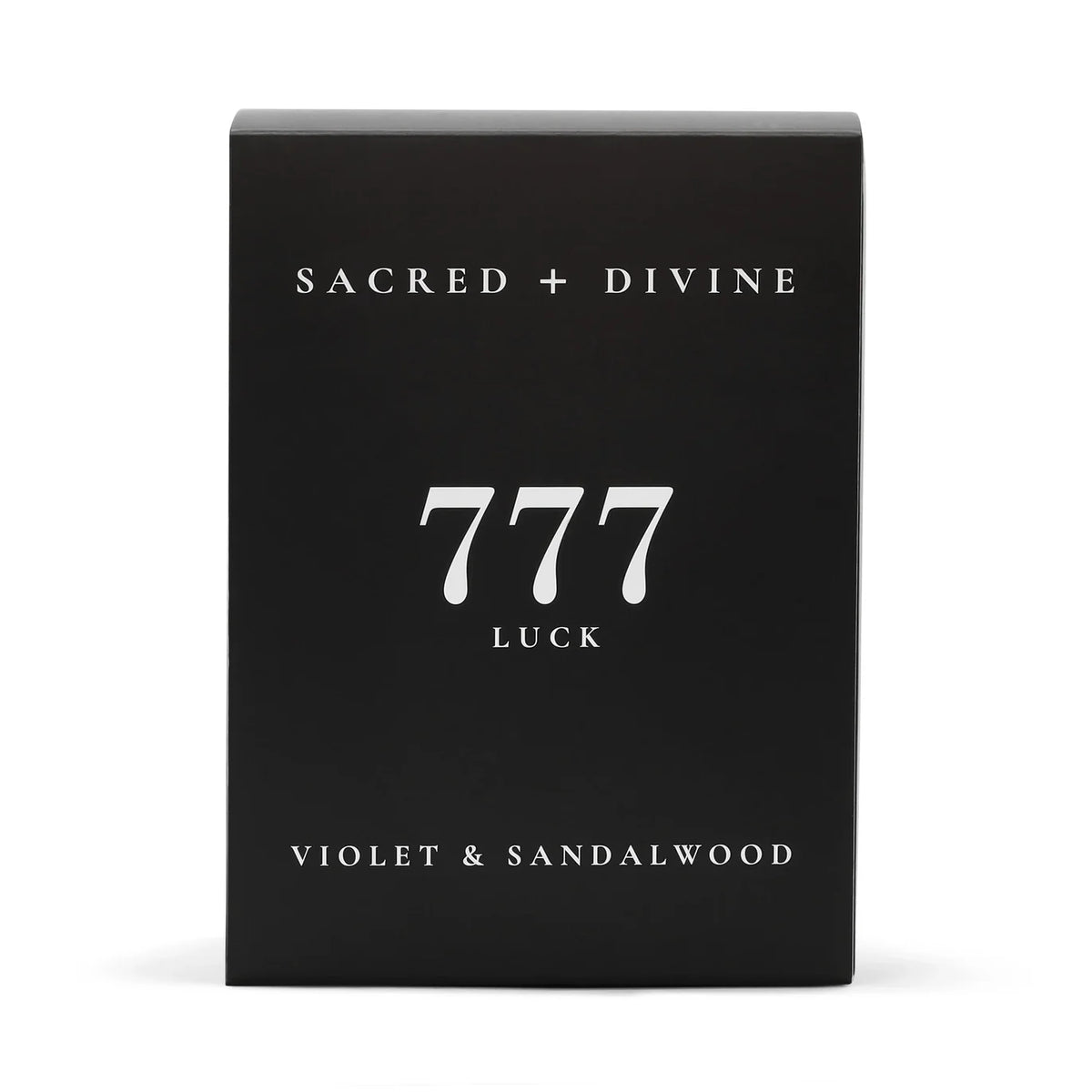 777 Candle / Luck / Violet Sandalwood