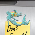 Rustic Mermaid Shaped Refrigerator Coastal Magnets Set of 3