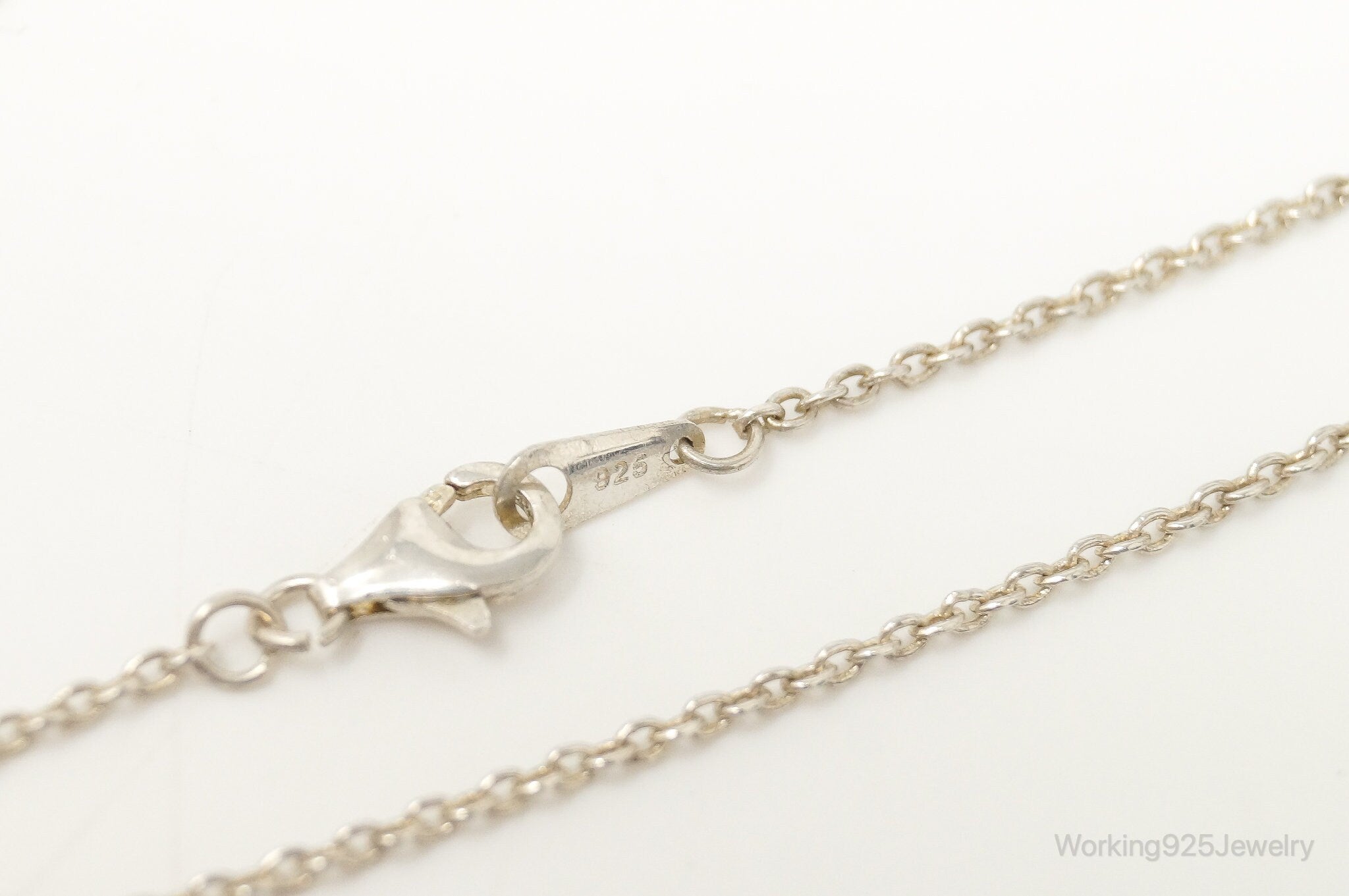 Vintage Open Hearts Cubic Zirconia Sterling Silver Necklace | Jewelry > Necklaces > Pendants | Wiccan Center