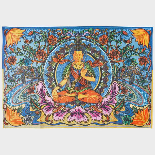 3D Buddha Lotus Tapestry | Tapestries | Wiccan Center