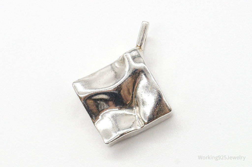 Vintage Galla Modernist Silver Pendant | Jewelry > Necklaces > Pendants | Wiccan Center