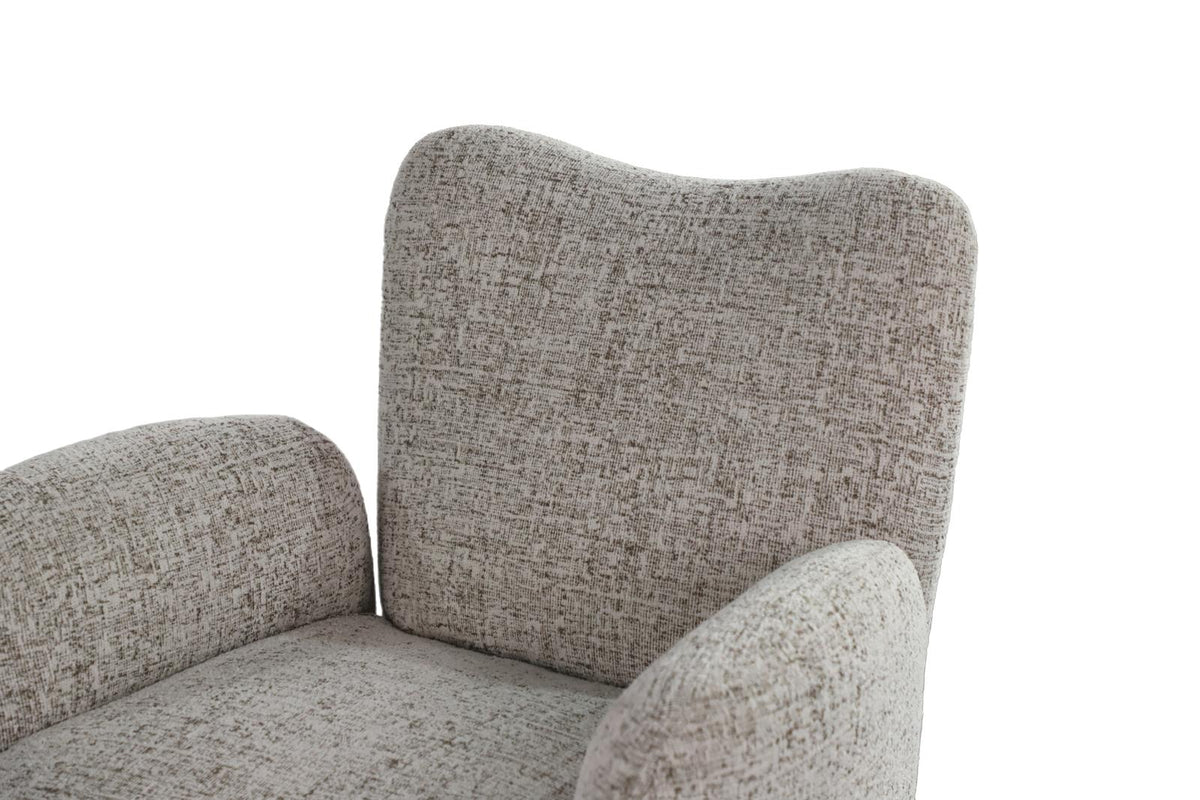 Atlas Modern Fabric Swivel Arm Chair | Arm Chair | Wiccan Center