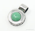 Vintage Designer Carolyn Pollack Relios Turquoise Sterling Silver Pendant | Jewelry > Necklaces > Pendants | Wiccan Center