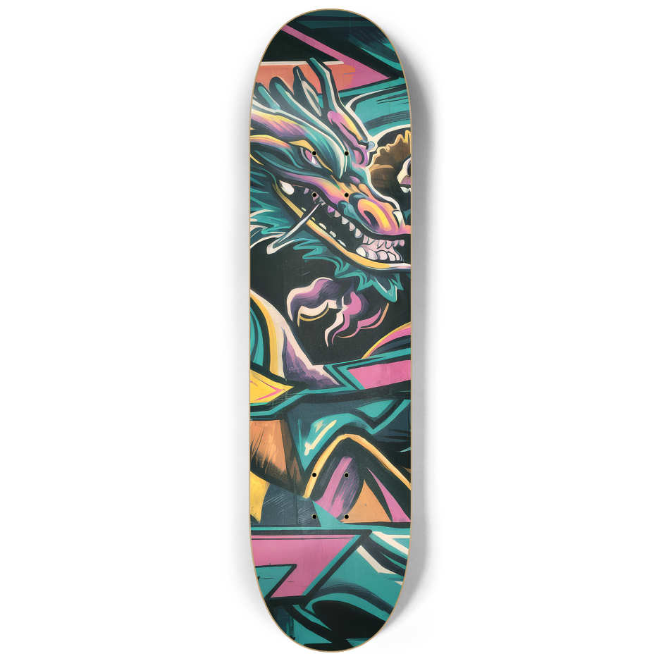 2 Skateboard Series Art - Dragons Watch | Skateboard | Wiccan Center