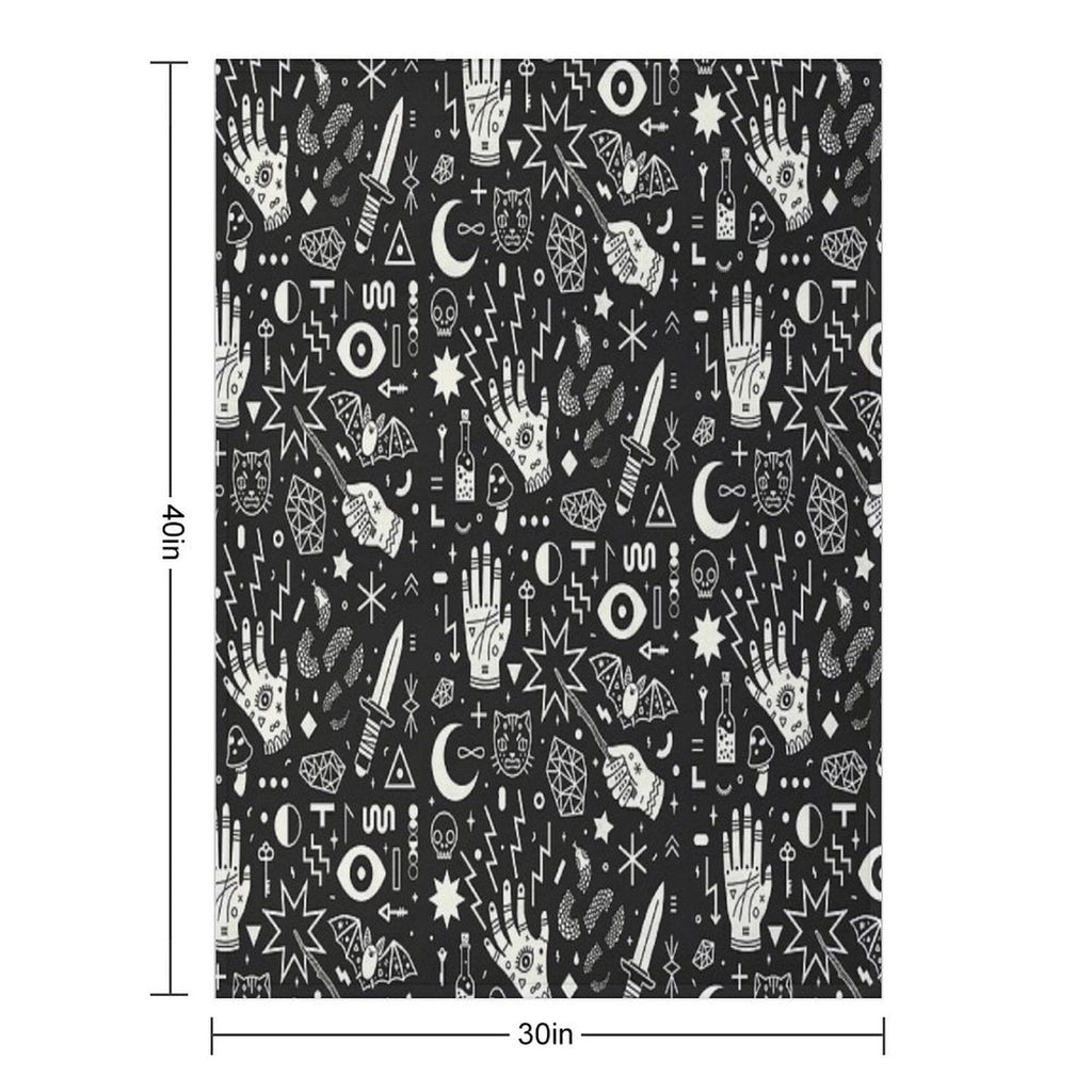 Witchcraft Premium Throw Blanket