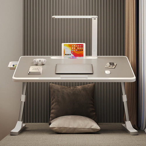 Adjustable Foldable Laptop Bed Desk with Lamp & USB | Table | Wiccan Center