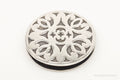 Vintage Indonesia Bali Sterling Silver Disk Rope Necklace Pendant | Jewelry > Necklaces > Pendants | Wiccan Center