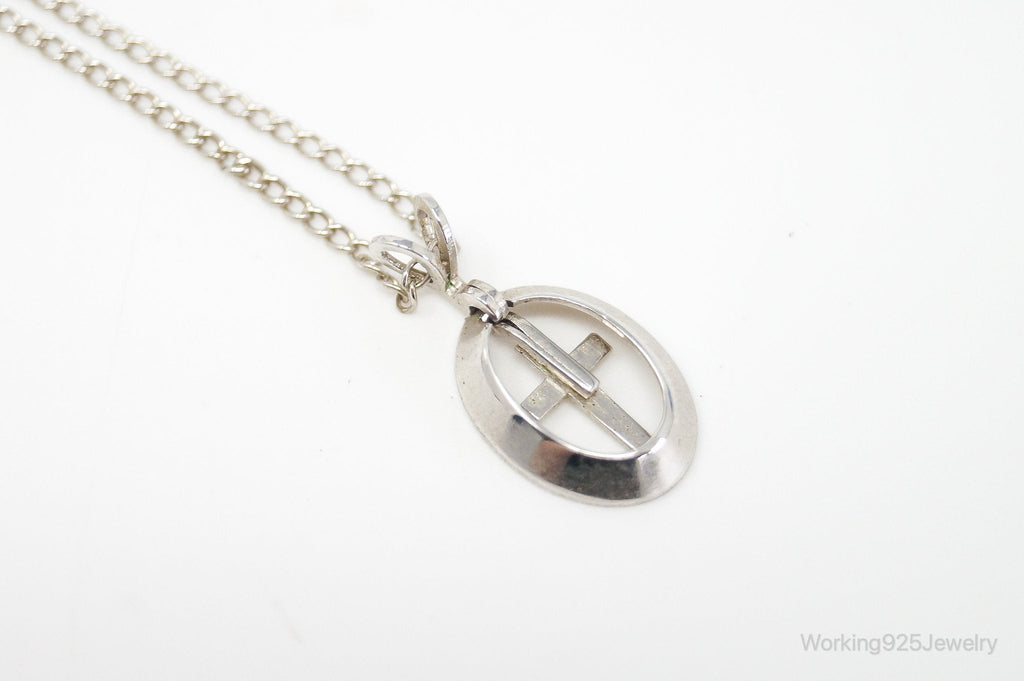 Vintage Designer Marvel Cross Sterling Silver Necklace | Jewelry > Necklaces > Pendants | Wiccan Center