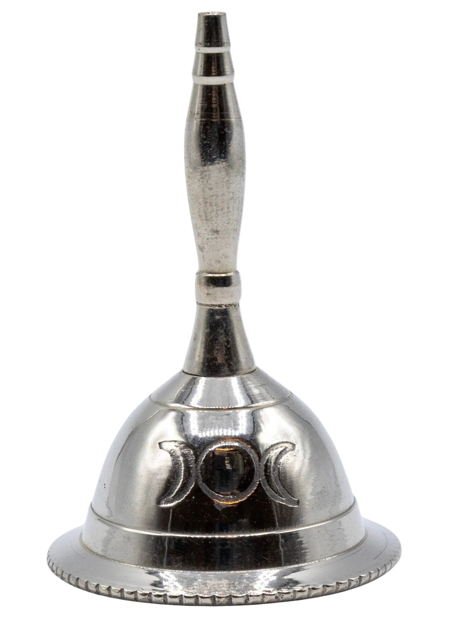 3" Triple Moon Bell | Altar Tools | Wiccan Center
