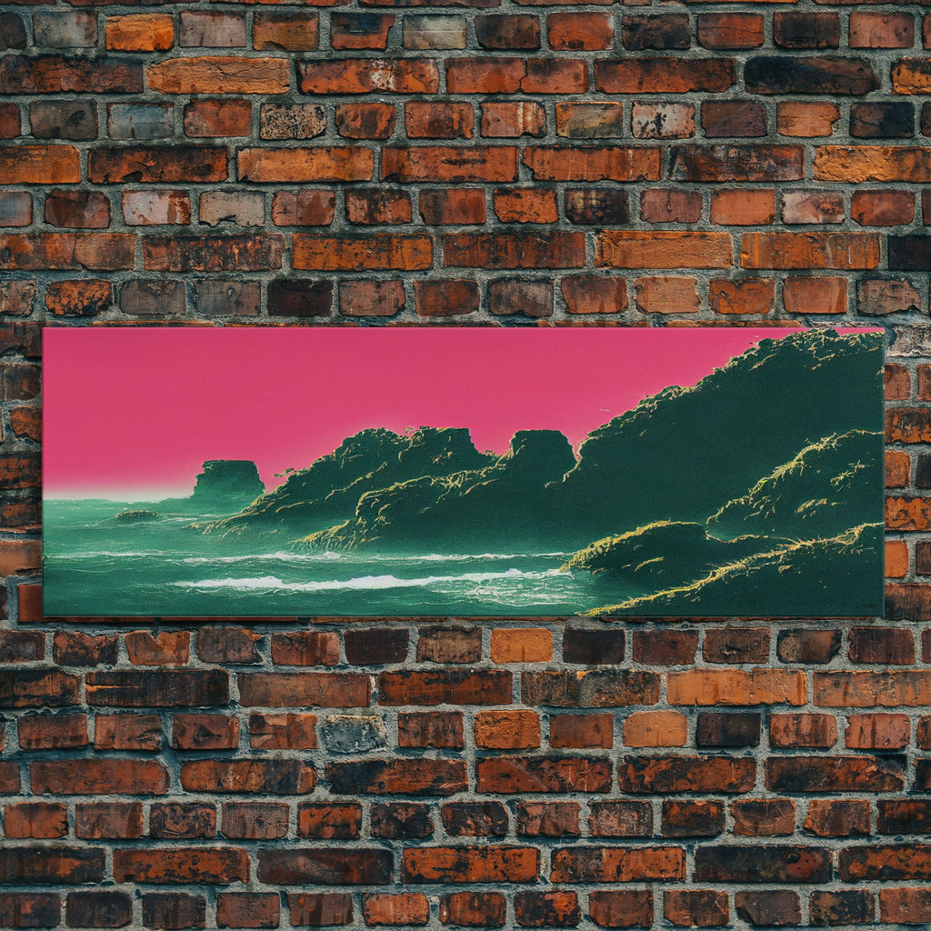 large ocean sunset painting on canvas big ocean canvas print large wall art colorful cloud painting abstract sea beach painting | | Wiccan Center