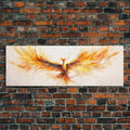The Phoenix Panoramic Print, Mystical Rebirth, Framed Wall Art, Reincarnation Art | | Wiccan Center