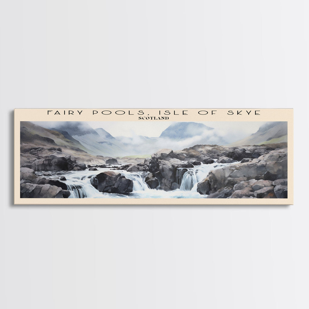 Fairy Pools, Isle of Skye Wall Art Travel Poster Print, Gift For Travel Lover, Vacation Gift, COUNTRY Wall Art, Home Decor, Original Art | | Wiccan Center