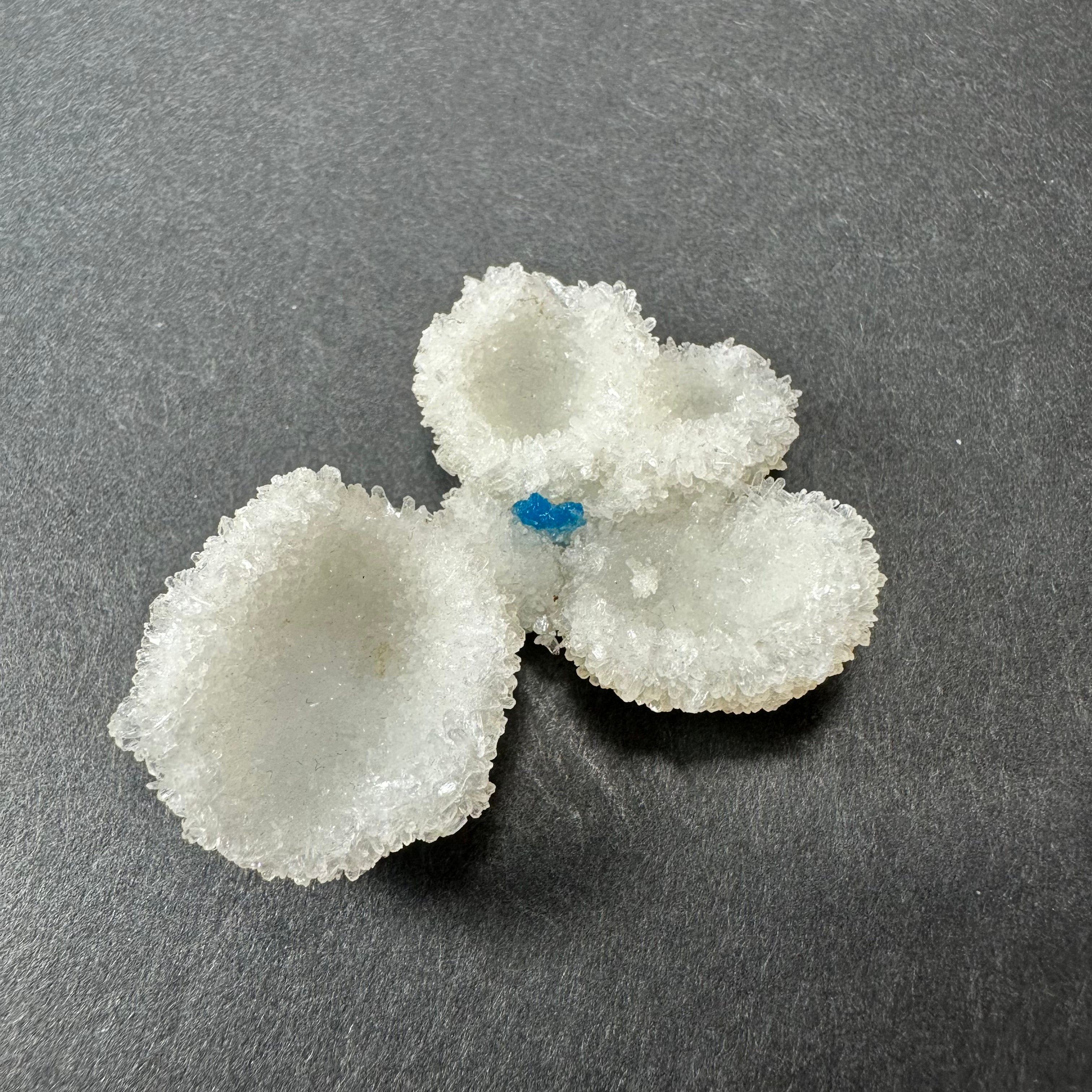 Cavansite Ball 'Floaters' on Stilbite MD | Minerals | Wiccan Center