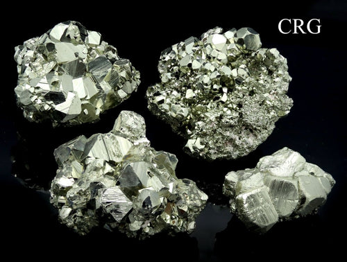4 LB LOT - Peru Pyrite Cocada Cubed on Rough Matrix 60-100 MM High Quality! | Iron Pyrite | Wiccan Center