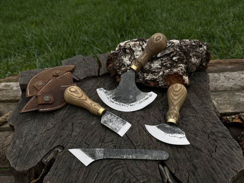 4-Piece Leatherworking Tool Set | Tool Sets | Wiccan Center