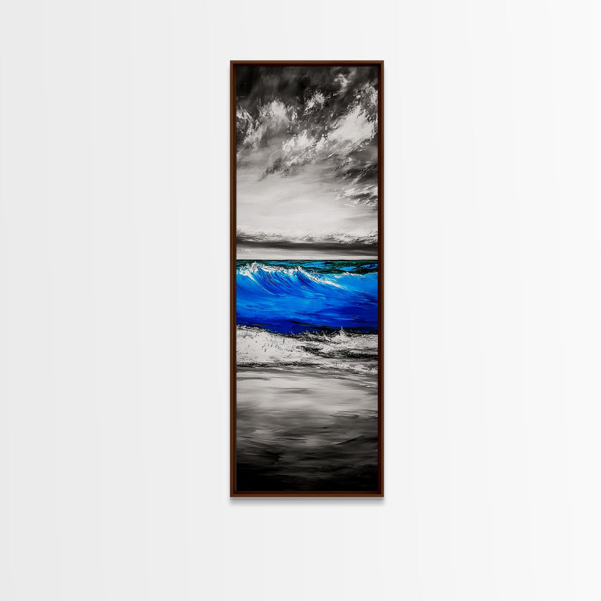 Ocean Wave, Coastal Decor, Beach Wall Art, Canvas Print, Blue Water Painting, Nautical Art, Living Room Wall Art, Ocean Lover Gift | | Wiccan Center