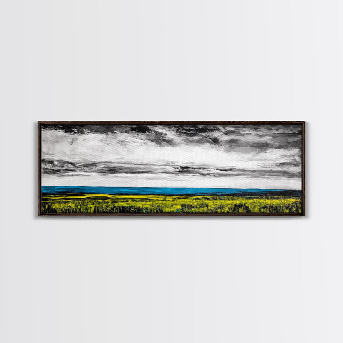 Horizon View, Blue Ocean, Minimalist Seascape, Framed Canvas Print, Coastal Wall Art, Modern Beach Decor, Abstract Water Art, Office Decor | | Wiccan Center