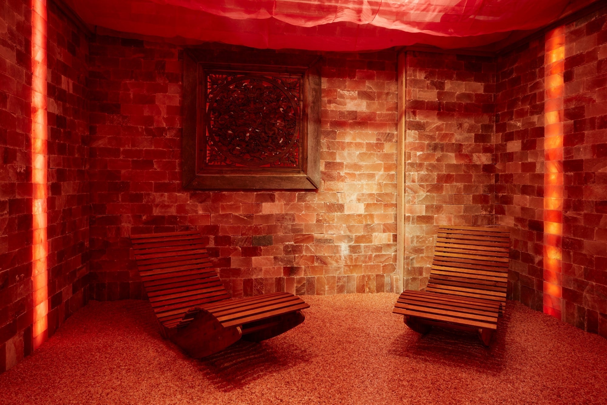 8 x 8 x 2 Himalayan Sauna Brick | Salt Bricks & Plates | Wiccan Center