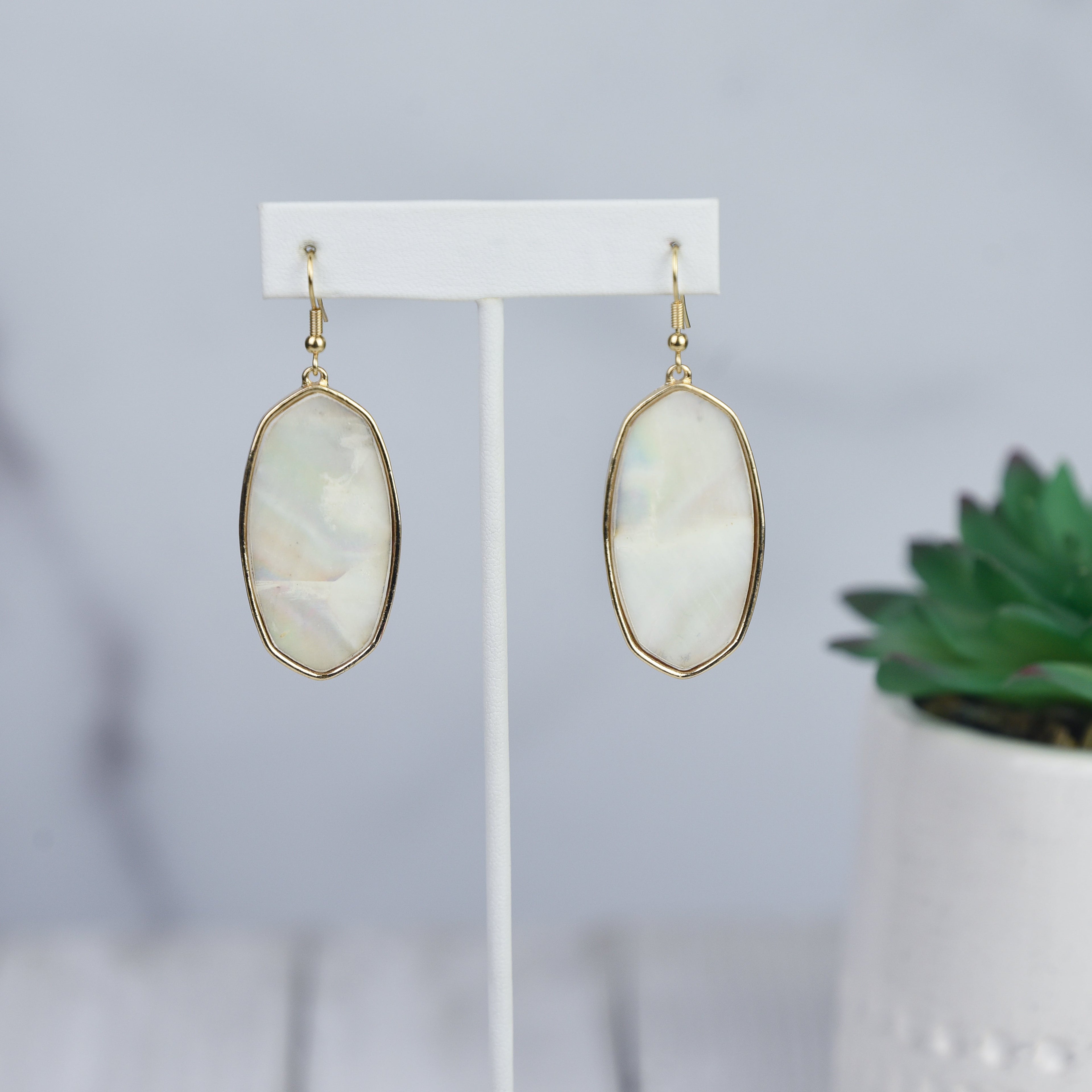 Miranda Shell Dangle Earrings | | Wiccan Center